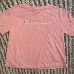 Champion Kids Light Pink Short Sleeve Tee